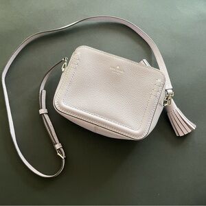 Kate Spade Light Gray Crossbody Bag